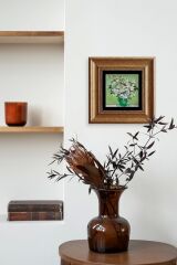 Van Gogh Çerçeveli Taş Tablo 20 cm