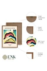 Arthur Dove Ahşap Çerçeveli Tablo 50 x 70