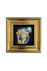 Van Gogh Çerçeveli Taş Tablo 20 cm