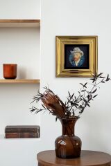 Van Gogh Çerçeveli Taş Tablo 20 cm