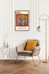 Yayoi Kusama Ahşap Çerçeveli Tablo 17 x 23