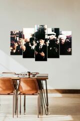 Atatürk Dua 5 Parçalı Mdf Tablo 60 x 100