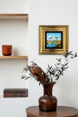 Van Gogh Çerçeveli Taş Tablo 20 cm