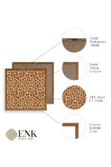 Desen Ahşap Çerçeveli Tablo 23 x 23