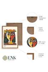 Picasso Ahşap Çerçeveli Tablo 17 x 23