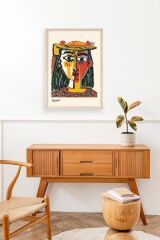 Picasso Ahşap Çerçeveli Tablo 50 x 70