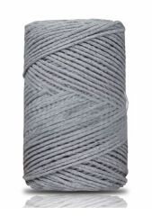 Pamuk Makrome 2 mm Gri