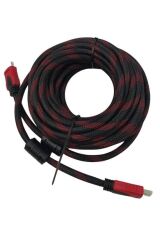 BUFFER® HDMI Kablosu HDTV Bilgisayar Uydu Görüntü Ses Full HD Sargılı Görüntü Aktarma Kablosu