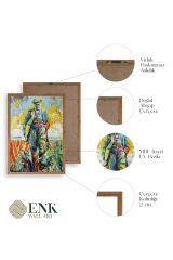 Atatürk Ahşap Çerçeveli Tablo 23 x 30