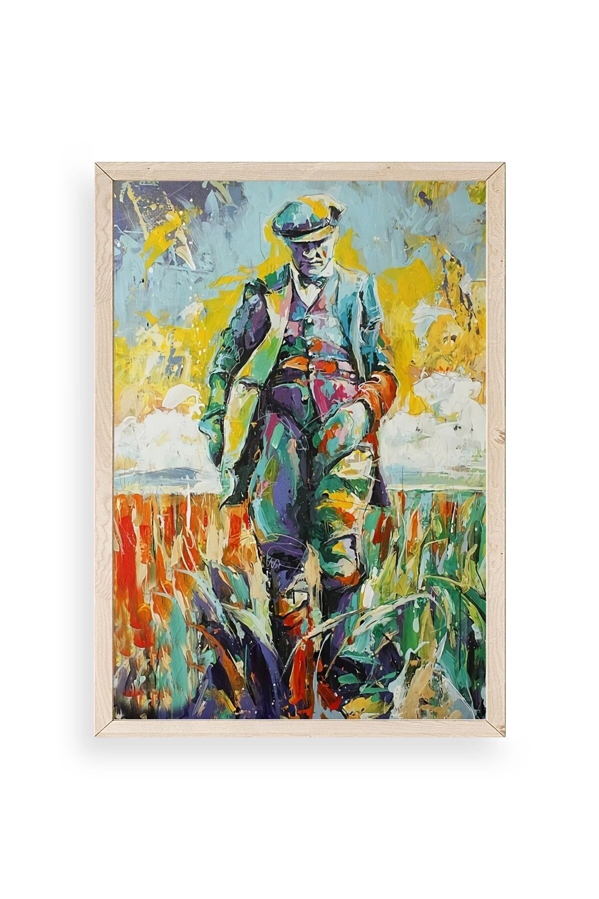 Atatürk Ahşap Çerçeveli Tablo 17 x 23