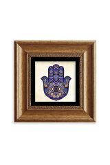 Fatma Ana Eli Çerçeveli Taş Tablo 20 cm