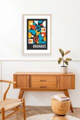 Modern Ahşap Çerçeveli Tablo 50 x 70