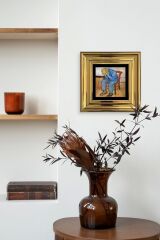 Van Gogh Çerçeveli Taş Tablo 20 cm