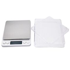 BUFFER® Elektronik 3 kg Kapasiteli Dijital Hassas Kantar Mutfak Tartısı Terazi