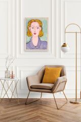 Henri Matisse Ahşap Çerçeveli Tablo 30 x 42