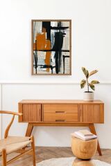 Modern Ahşap Çerçeveli Tablo 50 x 70