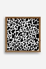 Desen Ahşap Çerçeveli Tablo 50 x 50