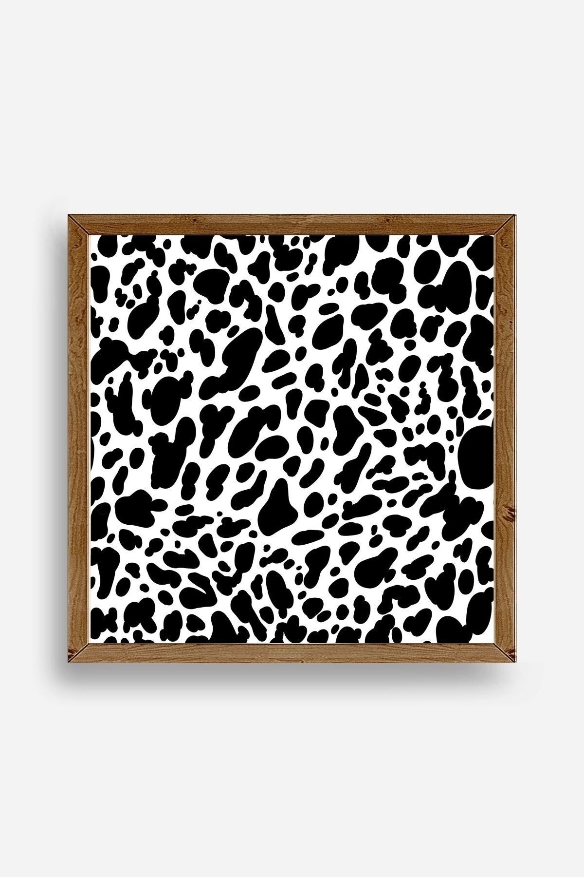 Desen Ahşap Çerçeveli Tablo 23 x 23