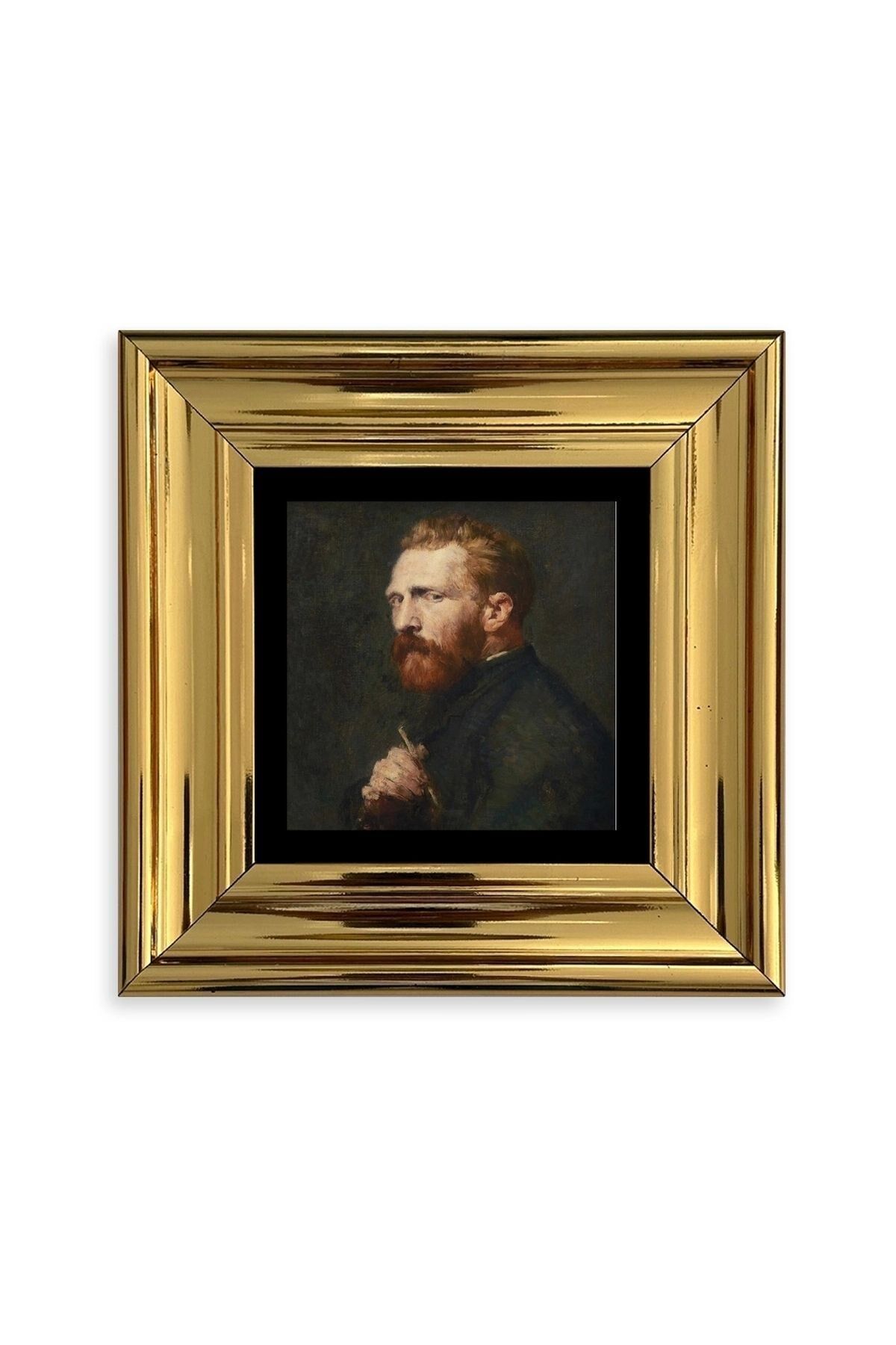 Van Gogh Çerçeveli Taş Tablo 20 cm