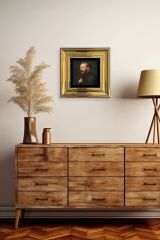 Van Gogh Çerçeveli Taş Tablo 20 cm