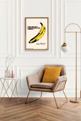 Andy Warhol Ahşap Çerçeveli Tablo 50 x 70