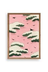 Bitjutsi Sekai Ahşap Çerçeveli Tablo 23 x 30