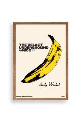 Andy Warhol Ahşap Çerçeveli Tablo 17 x 23