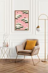 Bitjutsi Sekai Ahşap Çerçeveli Tablo 23 x 30