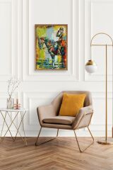 Atatürk Ahşap Çerçeveli Tablo 23 x 30