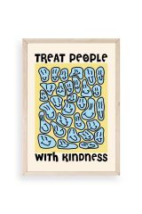 Motto Ahşap Çerçeveli Tablo 23 x 30