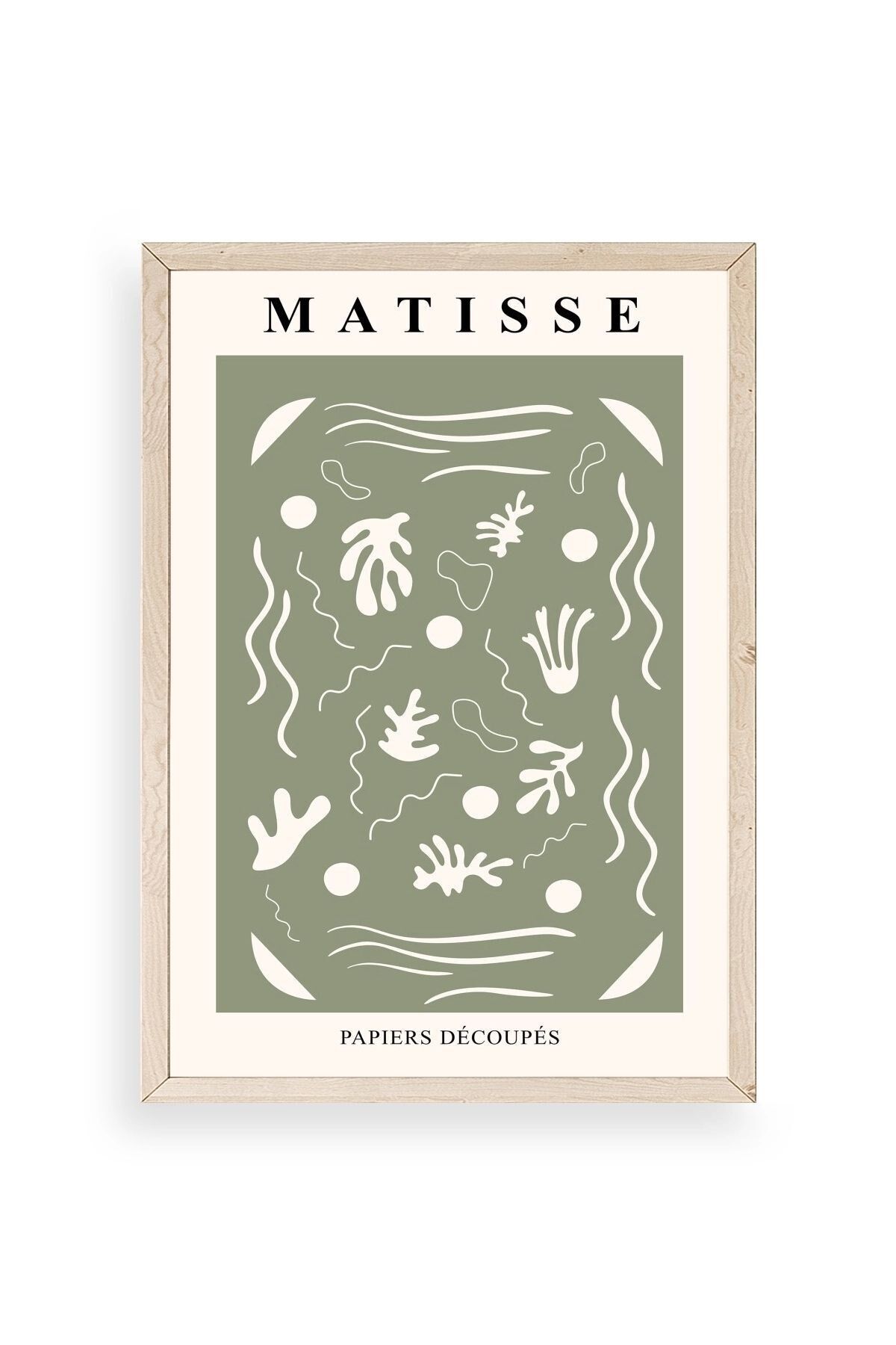 Henri Matisse Ahşap Çerçeveli Tablo 23 x 30