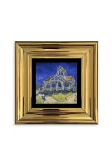 Van Gogh Çerçeveli Taş Tablo 20 cm