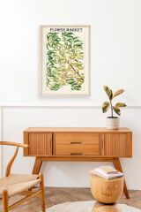 Grancica Breskve Ahşap Çerçeveli Tablo 30 x 42