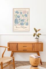 Henri Matisse Ahşap Çerçeveli Tablo 30 x 42