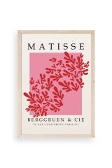 Çiçek Ahşap Çerçeveli Tablo 30 x 42