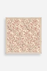 Yaprak Ahşap Çerçeveli Tablo 42 x 42