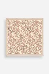 Yaprak Ahşap Çerçeveli Tablo 23 x 23