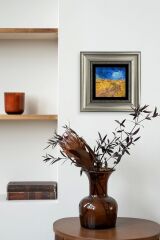 Van Gogh Çerçeveli Taş Tablo 20 cm