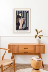 Paris Kostümleri Ahşap Çerçeveli Tablo 17 x 23