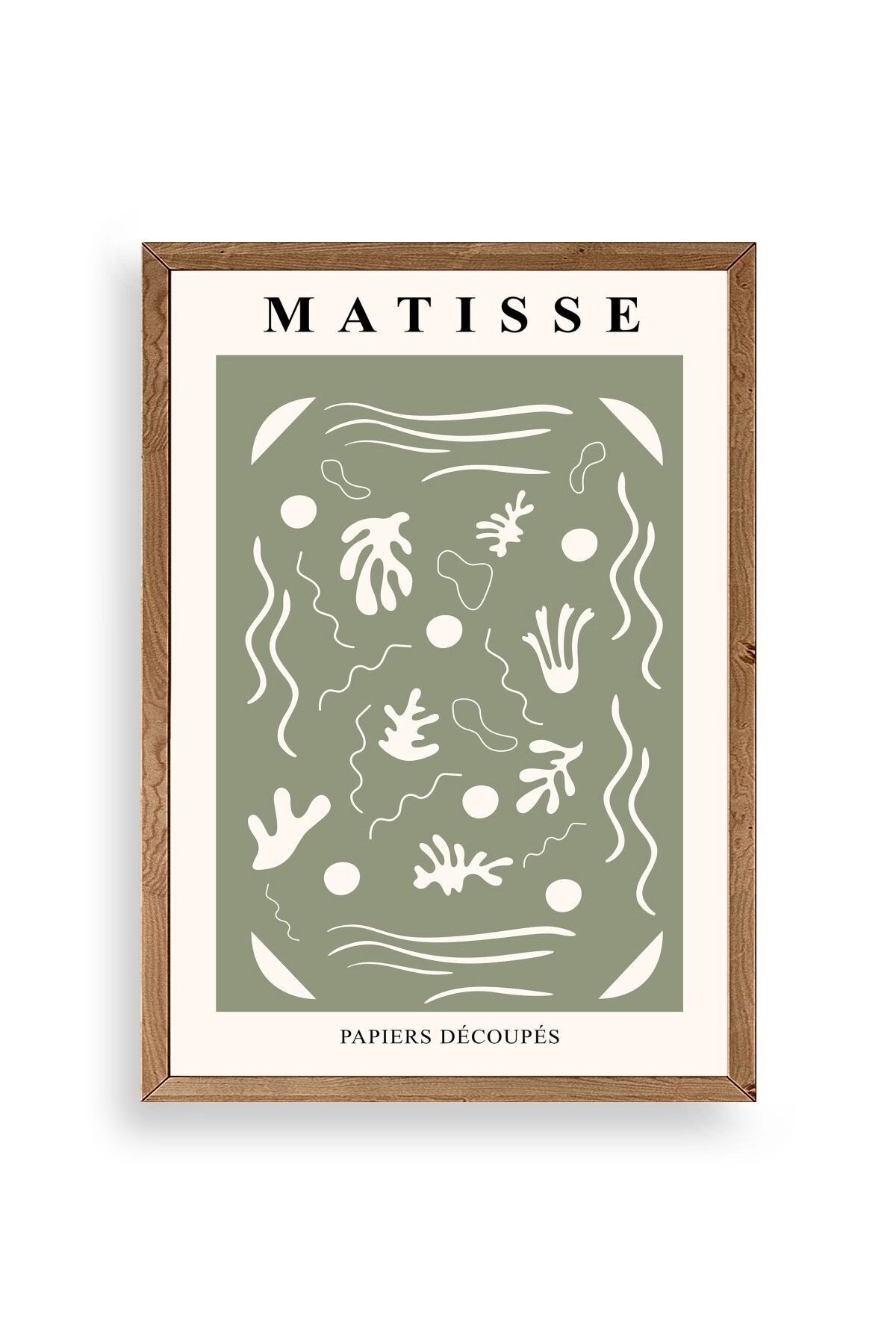 Henri Matisse Ahşap Çerçeveli Tablo 23 x 30