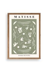 Henri Matisse Ahşap Çerçeveli Tablo 23 x 30