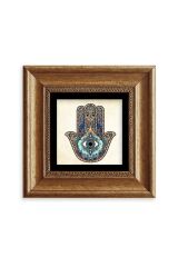 Fatma Ana Eli Çerçeveli Taş Tablo 20 cm