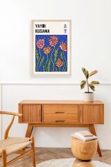Yayoi Kusama Ahşap Çerçeveli Tablo 23 x 30
