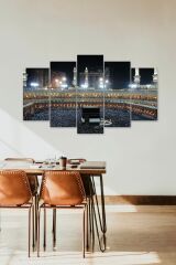 Kabe Manzarası 5 Parçalı Mdf Tablo 60 x 100