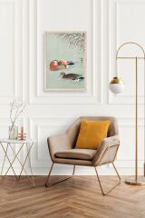 Shonson Ohara Ahşap Çerçeveli Tablo 17 x 23