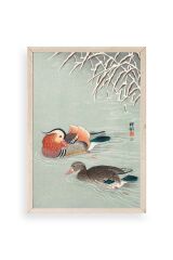 Shonson Ohara Ahşap Çerçeveli Tablo 17 x 23