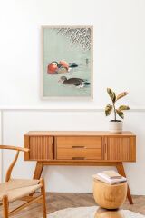 Shonson Ohara Ahşap Çerçeveli Tablo 50 x 70