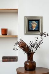 Van Gogh Çerçeveli Taş Tablo 20 cm