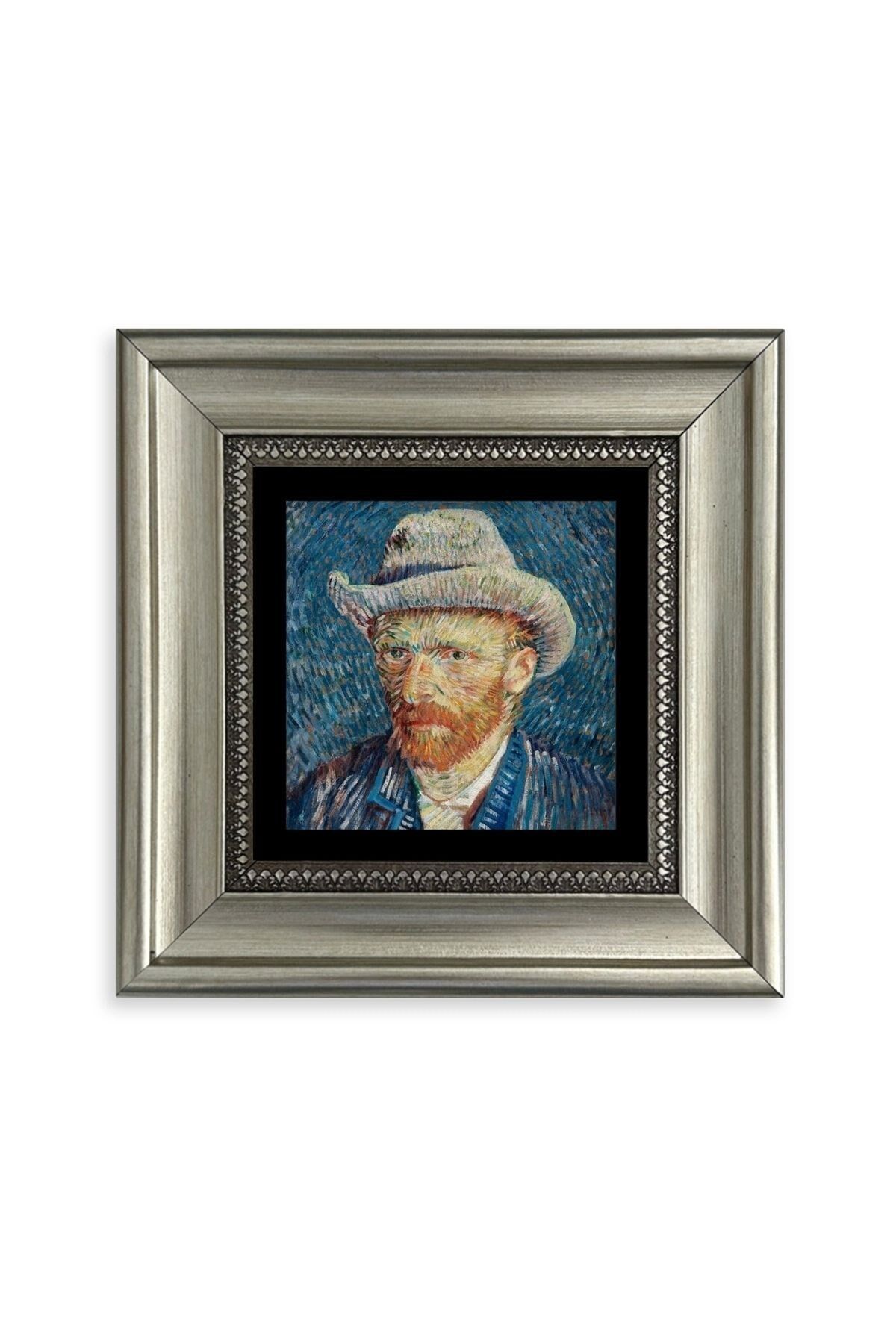 Van Gogh Çerçeveli Taş Tablo 20 cm