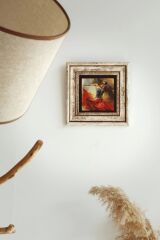 Dans Çerçeveli Taş Tablo , Çerçeveli Taş Duvar Dekoru-enkcrcvtbl-00152 20 cm